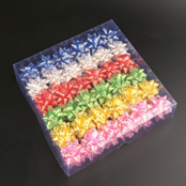  Lace Star Bows for Premium Gift Packaging. Delicate Intricate Patterns, Perfect for Weddings And Luxury Presents.