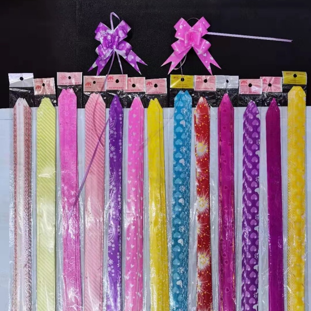 తక్షణ, వృత్తిపరమైన గిఫ్ట్ డెకరేషన్ కోసం చైనా సరఫరాదారు పుల్ బో రిబ్బన్.