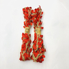 Vibrant Leaf-patterned Hemp Rope for Decorative Crafts And Sustainable Packaging.