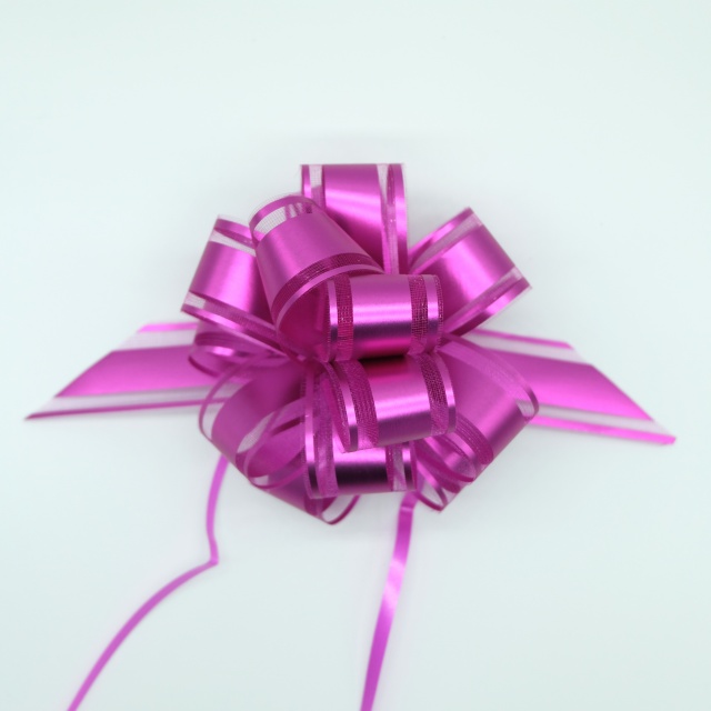 Packvips 32mm Glitter Pom Bows with Full Sparkle Coverage for Eye-catching Gifts.