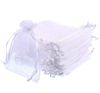 Bolsas de tela de organza transparente personalizadas, perfectas para regalos, bodas y empaques de joyer&iacute;a.