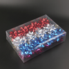Durable PET Star-shaped Bows for Gift Decoration. Lightweight, Reusable, And Available in Multiple Colors And Finishes.