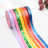Custom Printed Decorative Ribbons with Vibrant Patterns for Gift Packaging.