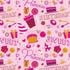 Premium glossy art paper featuring colorful birthday themes and celebration patterns for festive gift wrapping.