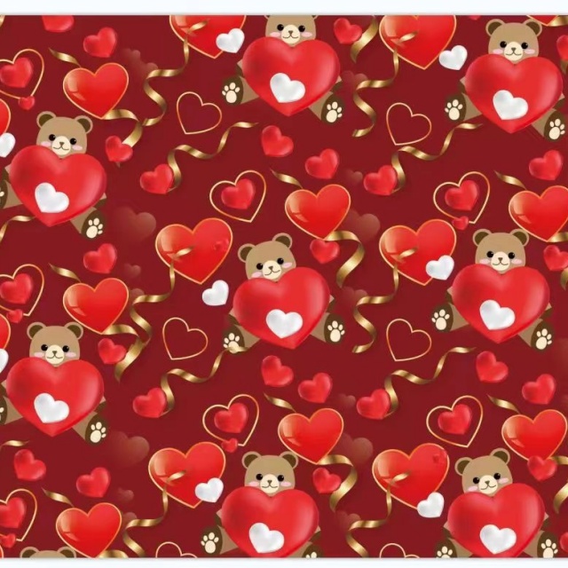 Premium glossy art paper featuring colorful birthday themes and celebration patterns for festive gift wrapping.