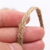 Chunky Small-braid Hemp Rope with Robust Texture for Heavy-duty Decorative Uses.