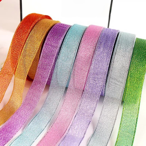 Shiny Metallic Ribbon for Festive Gift Wrapping. Durable, Sparkly Finish Perfect for Holidays And Special Occasions. Multiple Colors Available.