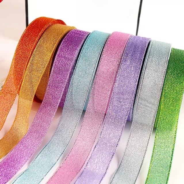 China POP Shiny Metallic Ribbon for Festive Gift Wrapping. Durable,Multiple Colors Available.