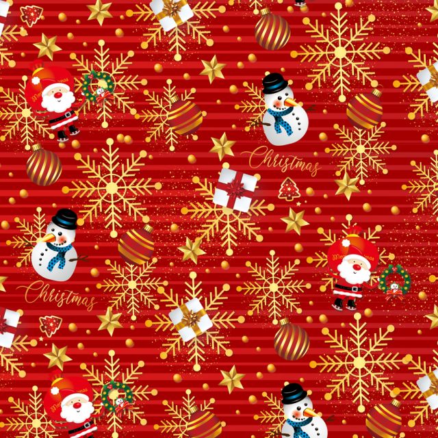 Premium Glossy Art Paper with Christmas Designs, Perfect for Festive Gift Wrapping And Holiday Packaging.