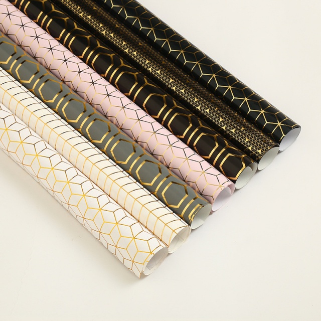 China Specialty Paper with Metallic Foil Coating for Elegant Hot Stamping Effects.