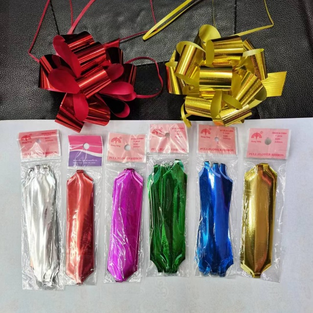 Chian Fitted Pull Bow Ribbon for Secure, Instant Gift Decoration.