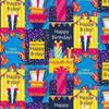 Premium glossy art paper featuring colorful birthday themes and celebration patterns for festive gift wrapping.