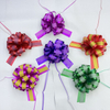 China Supply Sparkling Double-layer Glitter Pom Bows for Dazzling Gift Decorations.