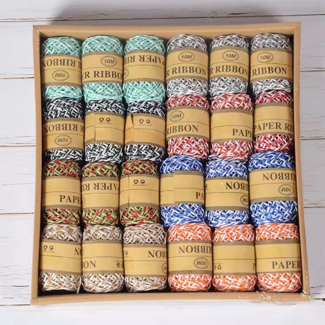 China Supply Pre-cut Colored Rope Sets in Organized Boxes for Convenient Crafting And Decorations.