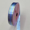 China 18mm Wide Luxury Ribbon with Elegant Gold Edge Trimming for Sophisticated Packaging.