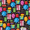 Premium glossy art paper featuring colorful birthday themes and celebration patterns for festive gift wrapping.