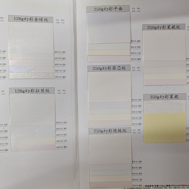 Papel perolado chin&ecirc;s com efeito de brilho luminoso, perfeito para criar embalagens sofisticadas para presentes e apresenta&ccedil;&otilde;es de marcas elevadas