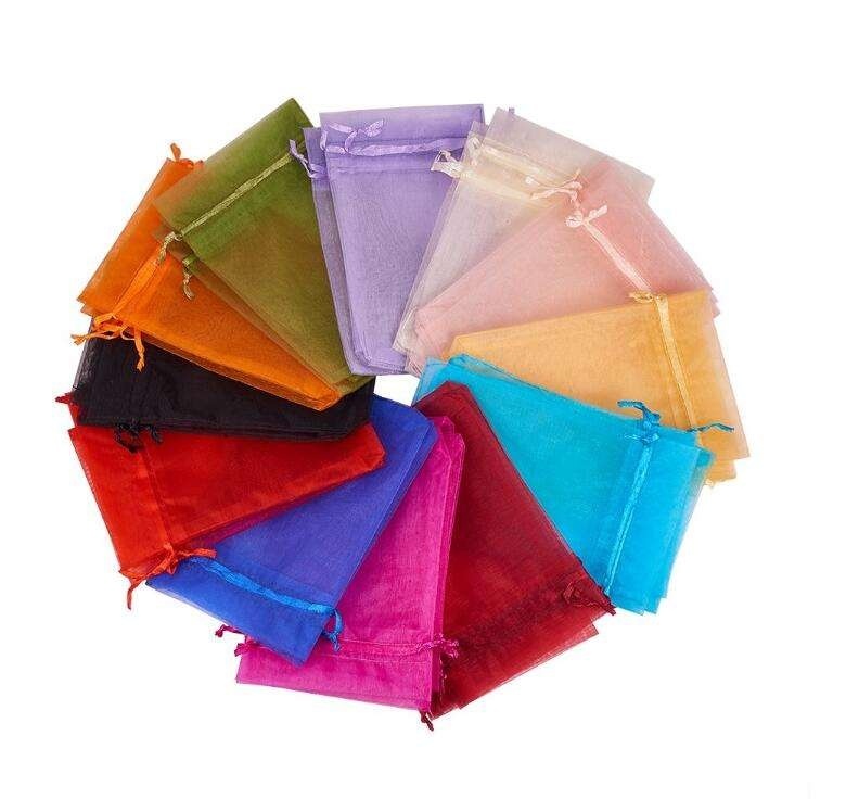 Best Sheer Organza Fabric Bags Perfect for Gifts, Weddings And Jewelry Packaging.