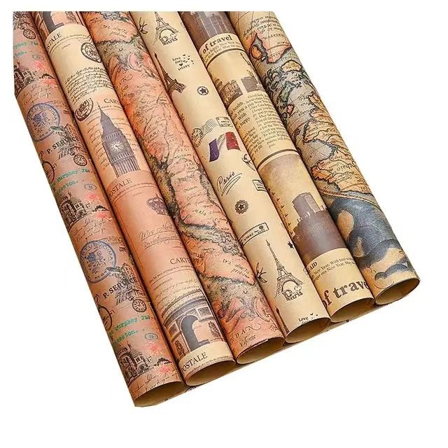 Natural And Eco-friendly Kraft Paper for Rustic Gift Wrapping And Sustainable Packaging Solutions.