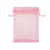Bolsas de tela de organza transparente personalizadas, perfectas para regalos, bodas y empaques de joyer&iacute;a.