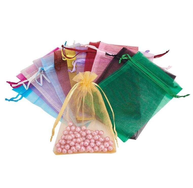 Best Sheer Organza Fabric Bags Perfect for Gifts, Weddings And Jewelry Packaging.