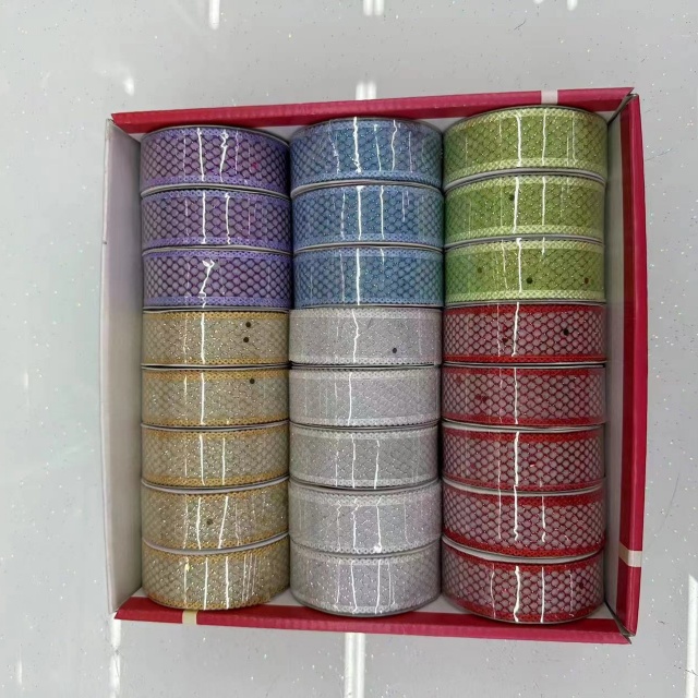 China Supply Iridescent Holographic Ribbon with Shifting Rainbow Effects. Tech Products, And Festive Celebrations.