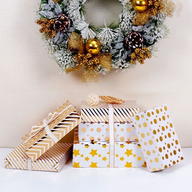 Wholesale Gold-foiled kraft paper for Elegant Hot Stamping Effects.