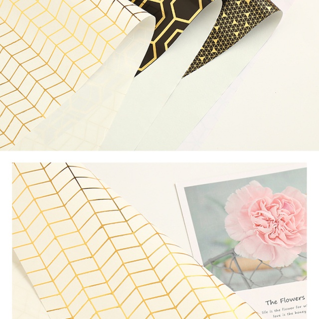 Specialty Paper with Metallic Foil Coating for Elegant Hot Stamping Effects.