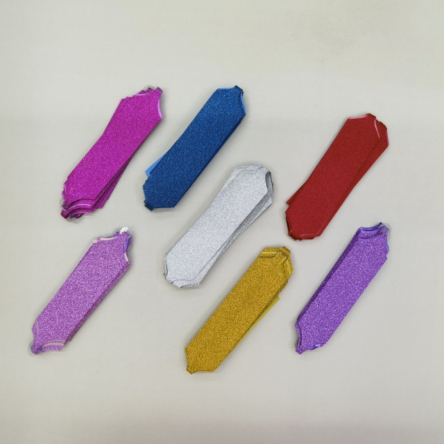 Packvips 32mm Glitter Pom Bows with Full Sparkle Coverage for Eye-catching Gifts.