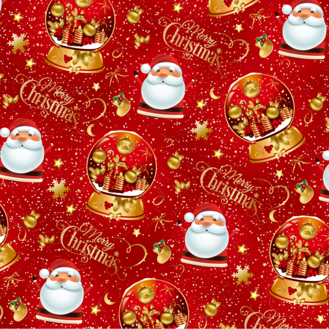 Premium Glossy Art Paper with Christmas Designs, Perfect for Festive Gift Wrapping And Holiday Packaging.