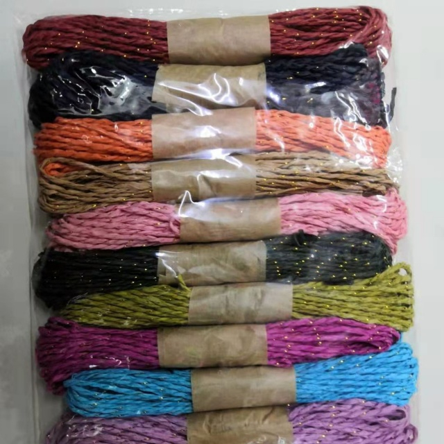 Natural Paper Twine for Sustainable Gift Wrapping And Eco-friendly Packaging Solutions.