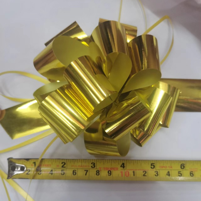 Chian Fitted Pull Bow Ribbon for Secure, Instant Gift Decoration.