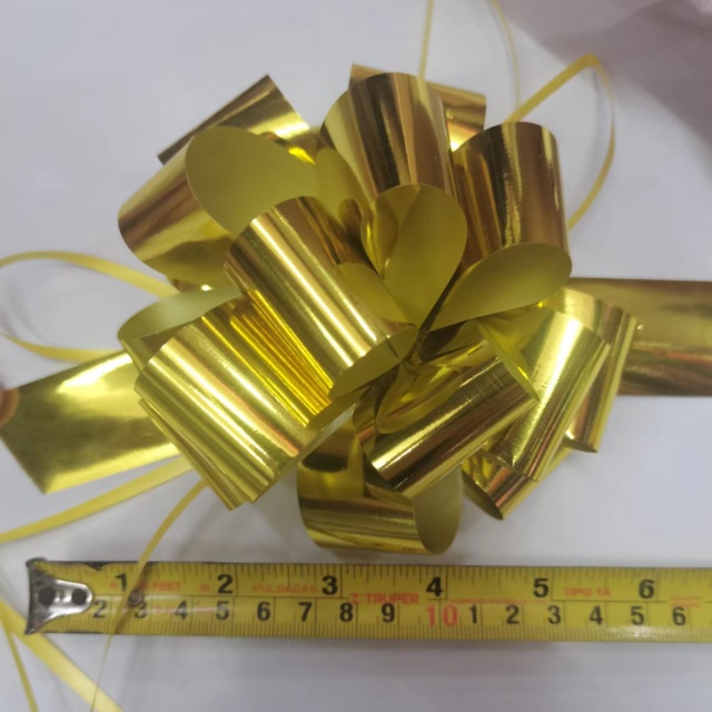 Chian Fitted Pull Bow Ribbon for Secure, Instant Gift Decoration.